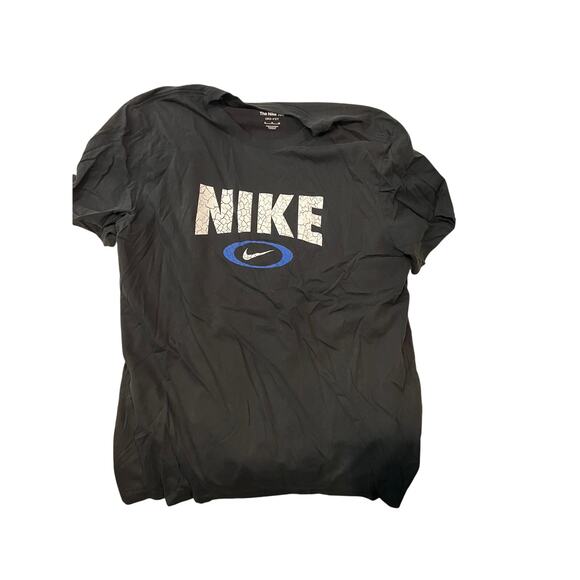 The Nike Tee Dri Fit Black T-Shirt  Mens XL - Picture 1 of 3